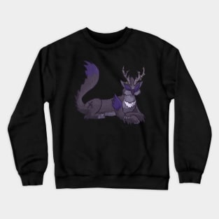 Flower owlcat druid Crewneck Sweatshirt